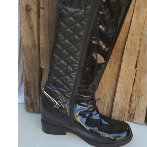 Jeffrey Campbell Quilted horsebit riding‎ boots 10 - Picture 14 of 14